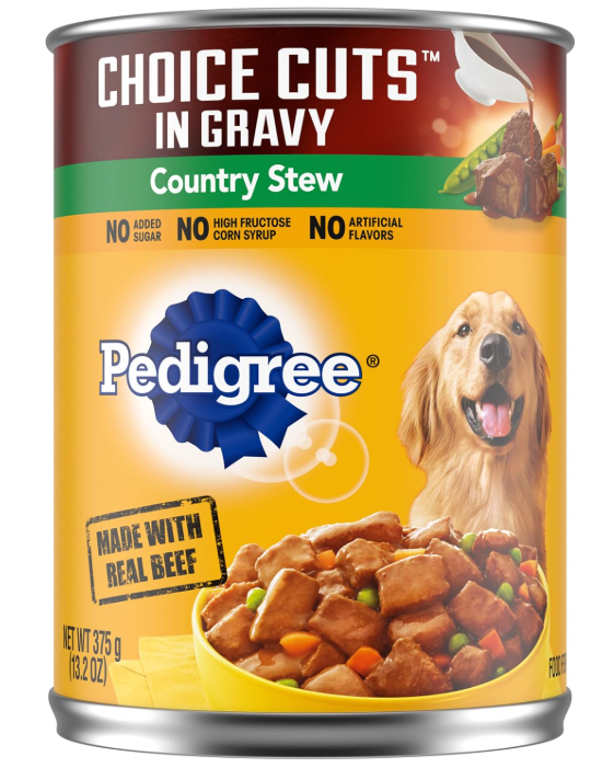 Pedigree Choice Cuts Dog Food - Country Stew - 13.2 Oz - 12 Pk