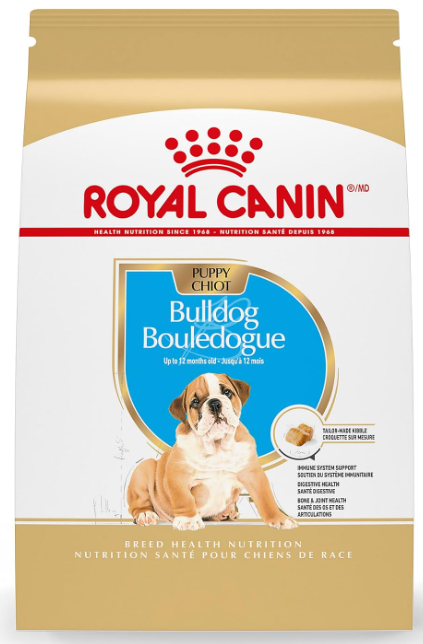 Royal Canin Bulldog Puppy Dry Dog Food, 6 lb bag