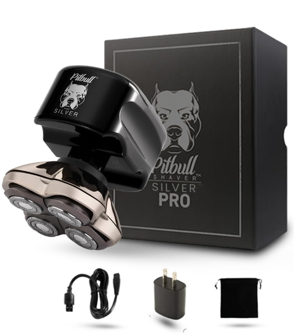 Skull Shaver Pitbull Silver PRO