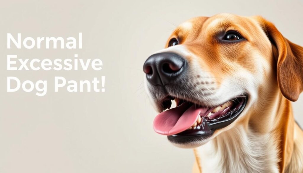 Dog Panting at Night