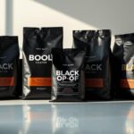 Dog Food Black Bag