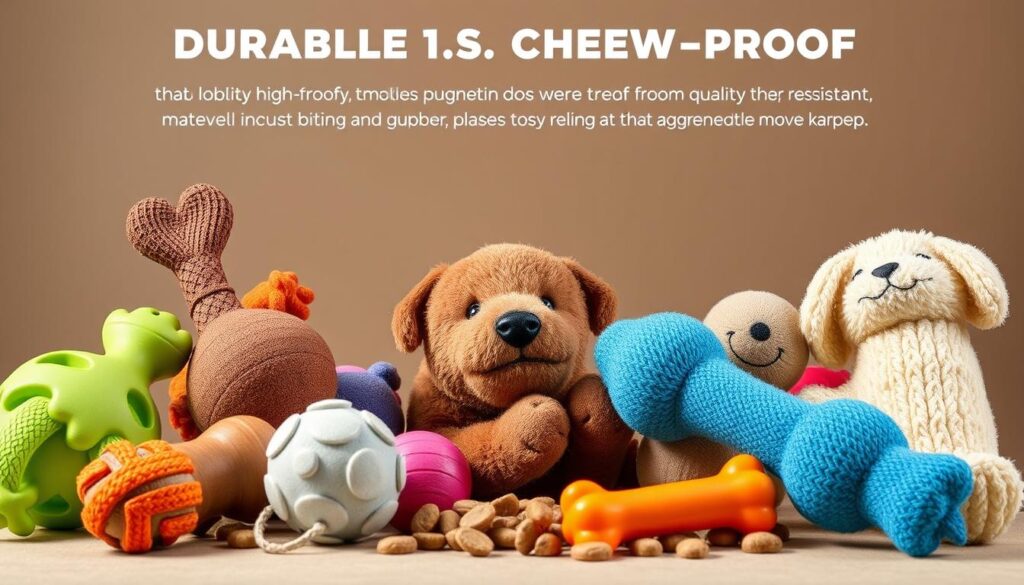 Indestructible dog toys