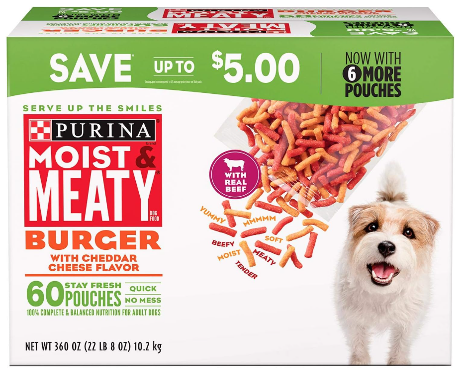 Moist & Meaty Dog Food