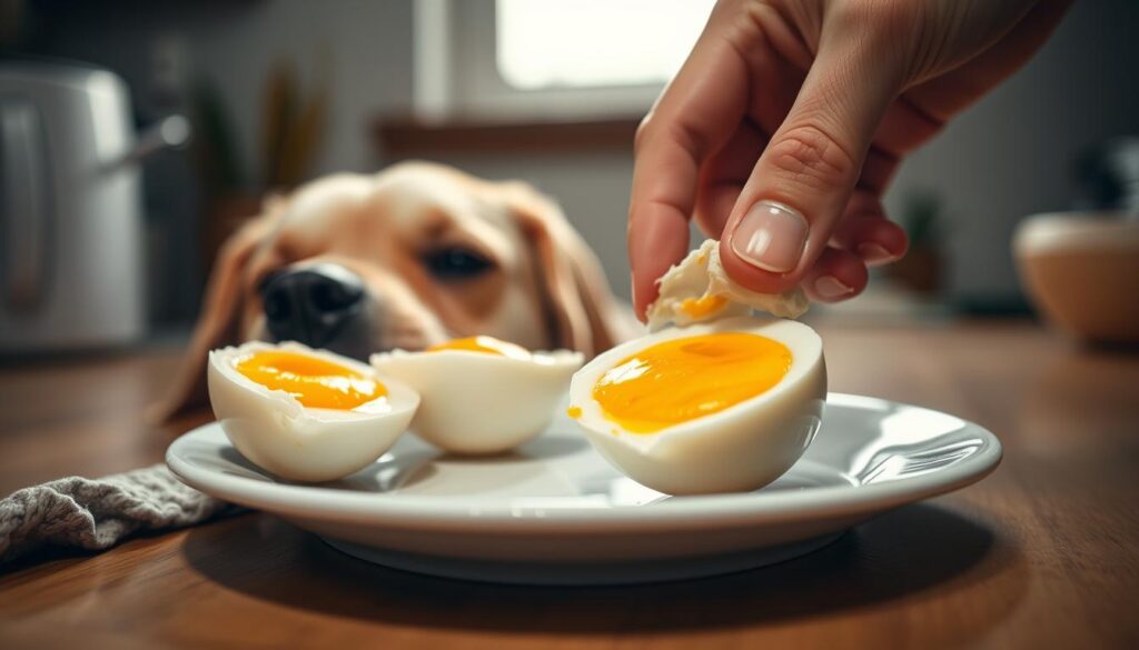 egg preparation for dogs